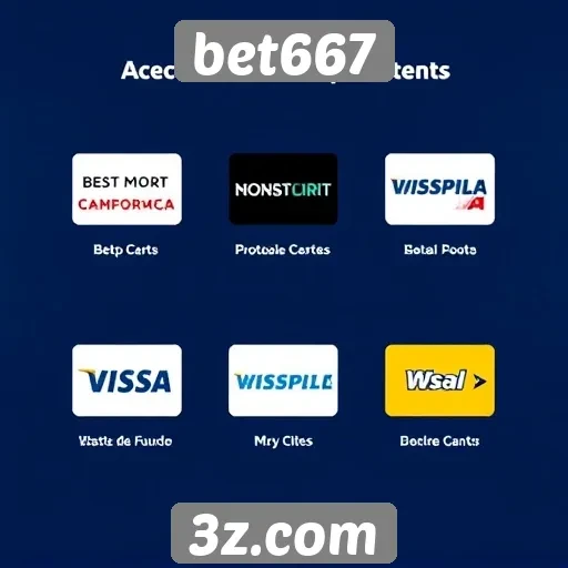 Métodos de pagamento aceitos pelo bet667
